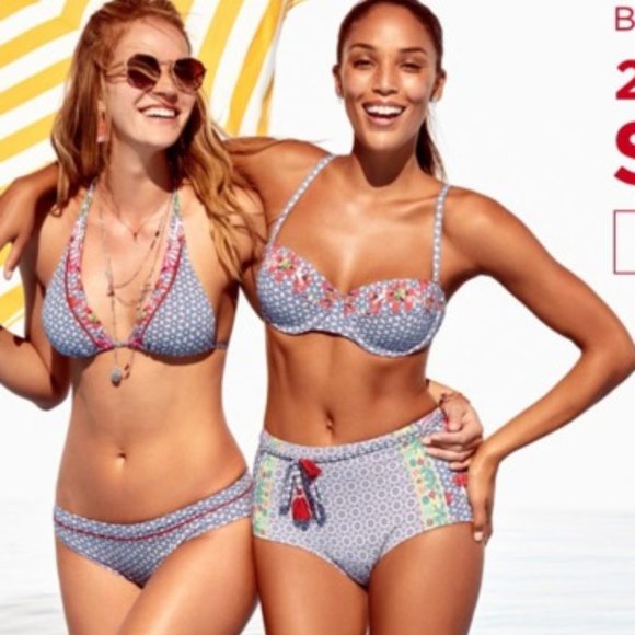 Johnny Was Other - Johnny Was Bay Underwire Bikini Set NWT New L/XL